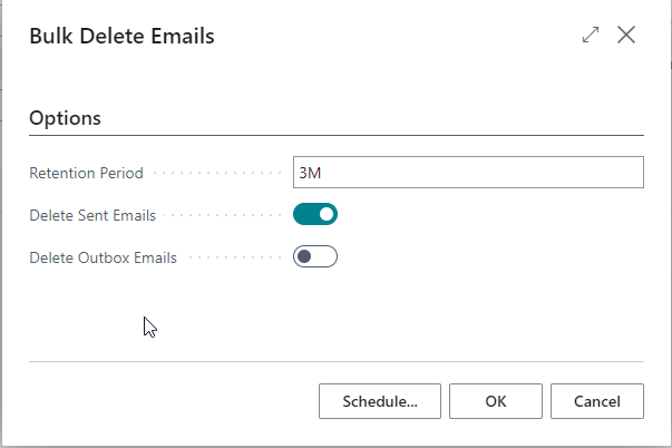 Bulk Delete Emails