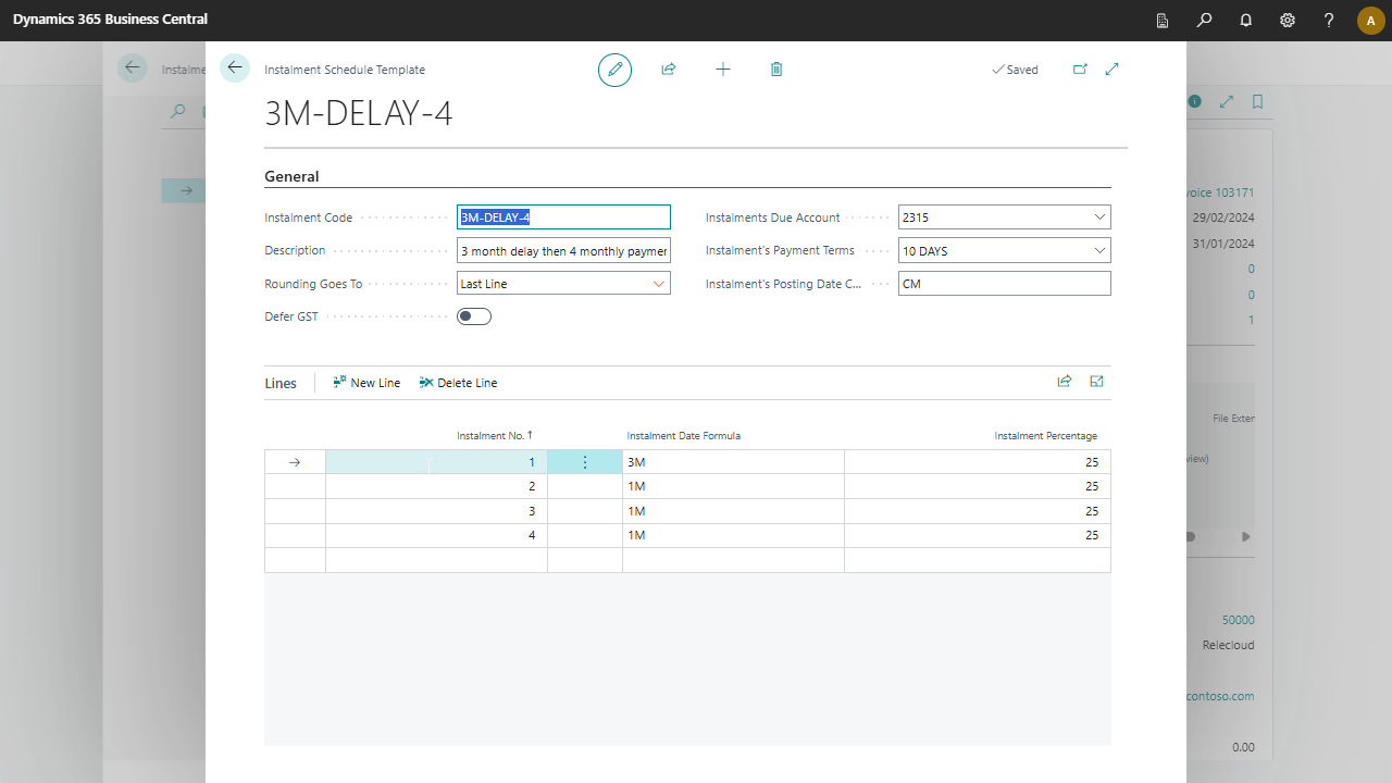 InstalmentScheduleTemplates
