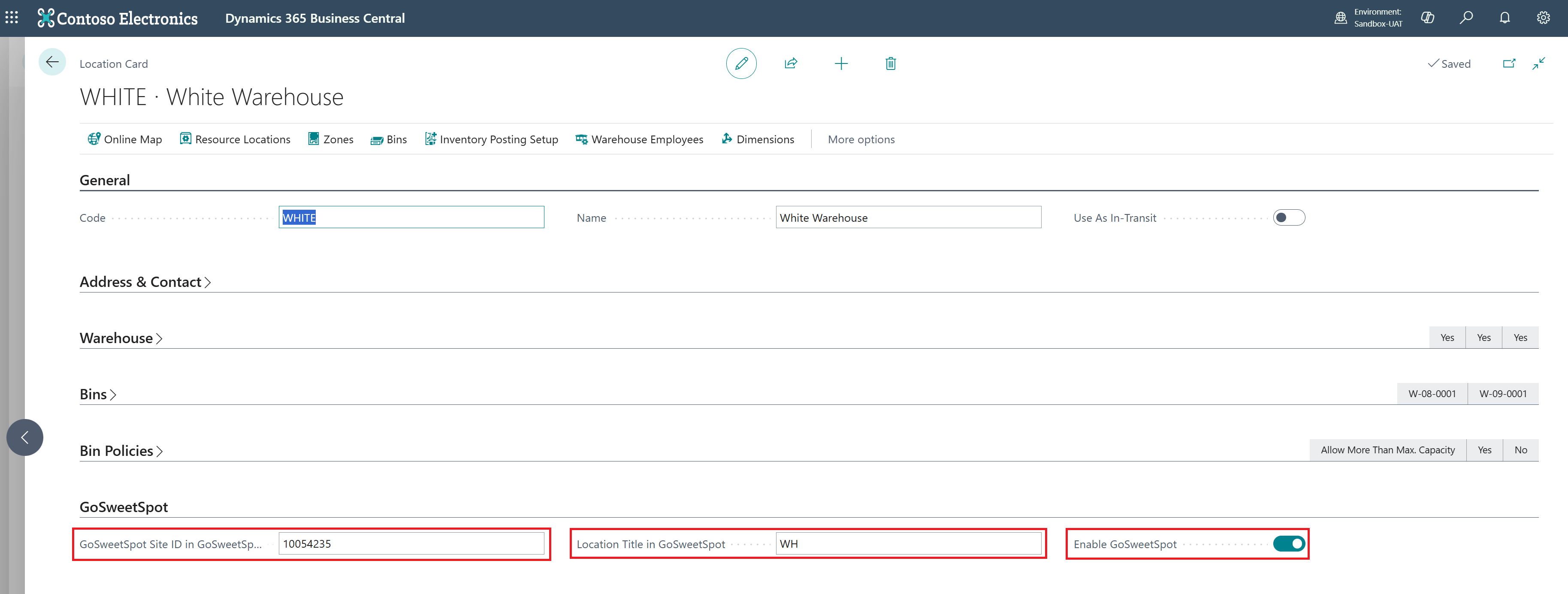 Enable GSS Location
