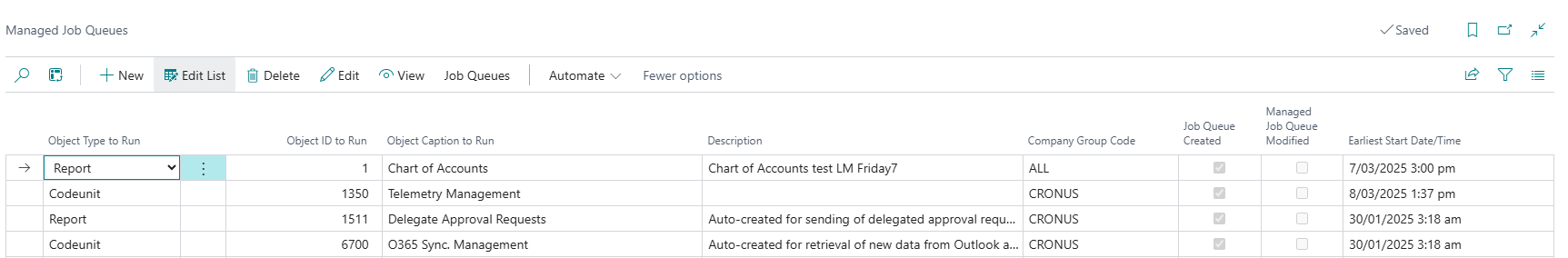 Managed Job Queues