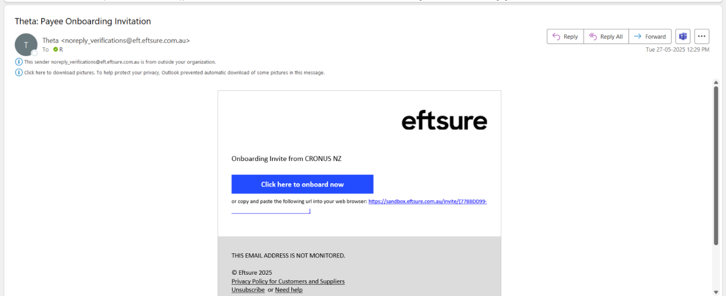 Supplier Onboarding