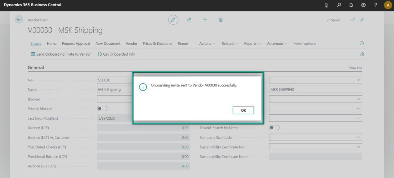 Supplier Onboarding