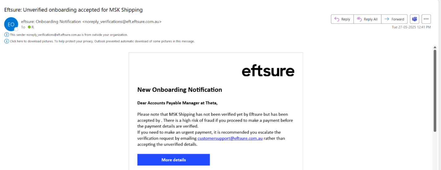 Supplier Onboarding