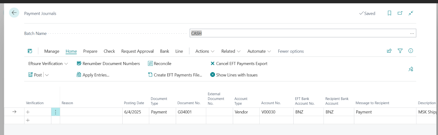 Payment Verification